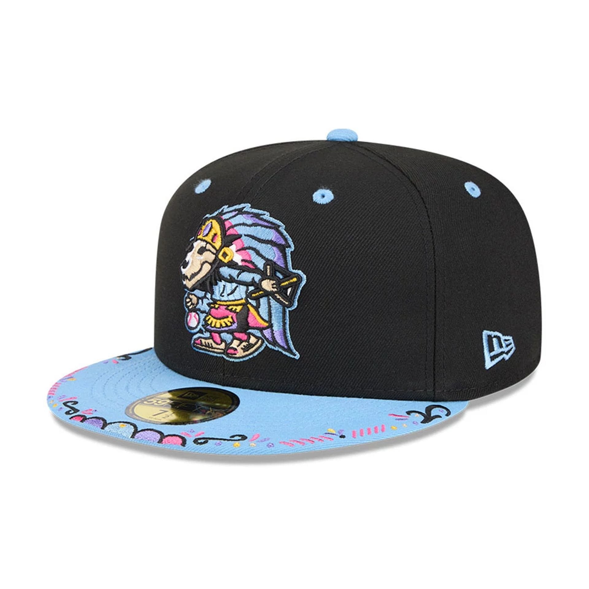 El Paso Chihuahuas MiLB La Copa 2026 Black 59FIFTY Fitted Cap-kentox