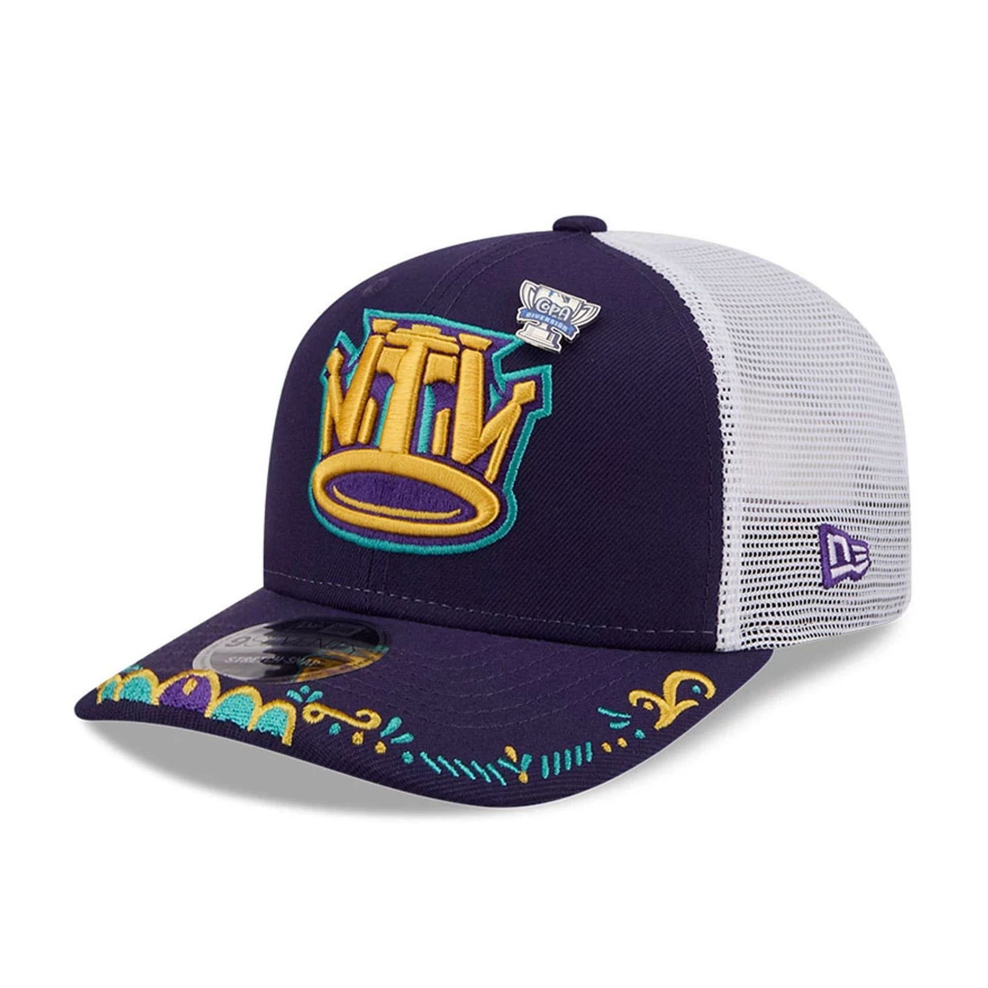 Cyclones MiLB La Copa 2026 Purple 9SEVENTY Stretch Snap Adjustable Cap-kentox