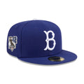 Brooklyn Dodgers MLB Jackie Robinson Navy 59FIFTY Fitted Cap-kentox