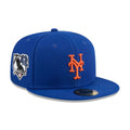 New York Mets MLB Jackie Robinson Blue 59FIFTY Fitted Cap-kentox