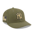 Yankees MLB Armed Forces Day 2026 Green Low Profile 59FIFTY Fitted Cap-kentox