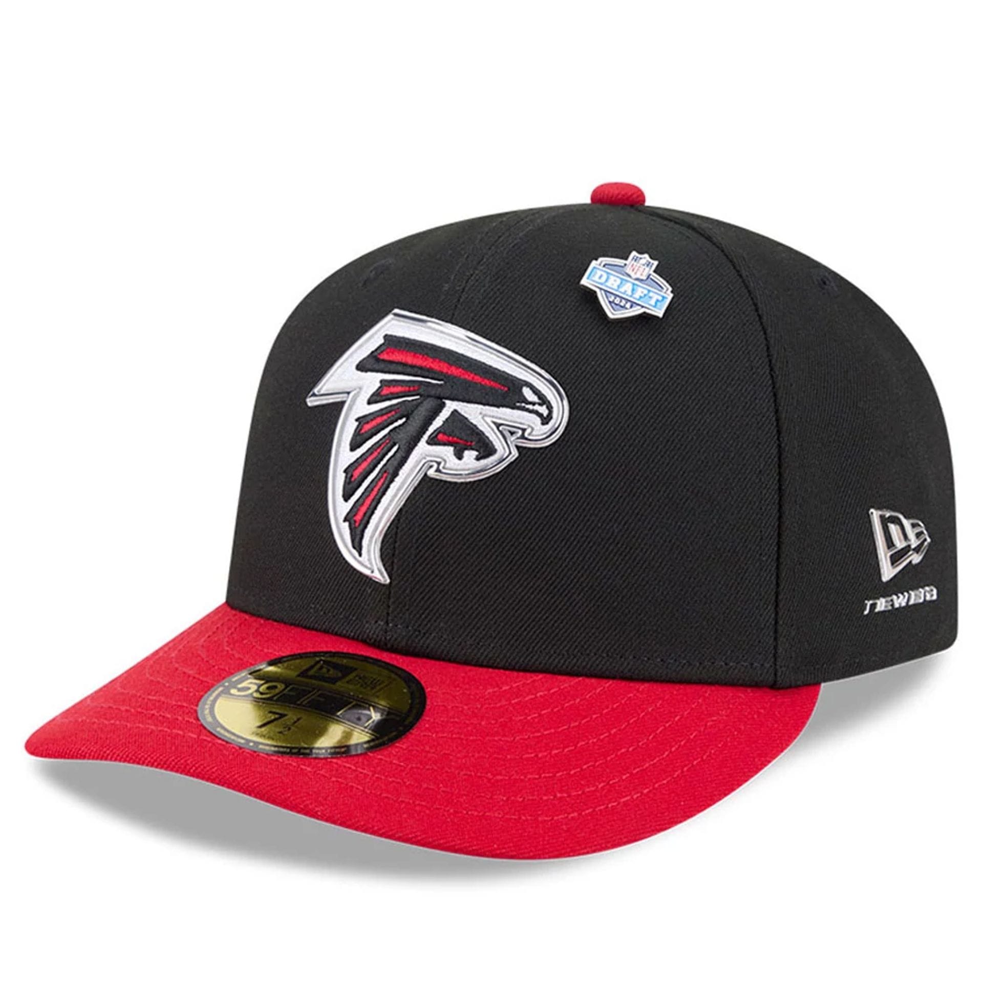 Atlanta Falcons NFL Draft 2026 Black 59FIFTY Fitted Cap-kentox