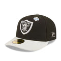 Las Vegas Raiders NFL Draft 2026 Black 59FIFTY Fitted Cap-kentox