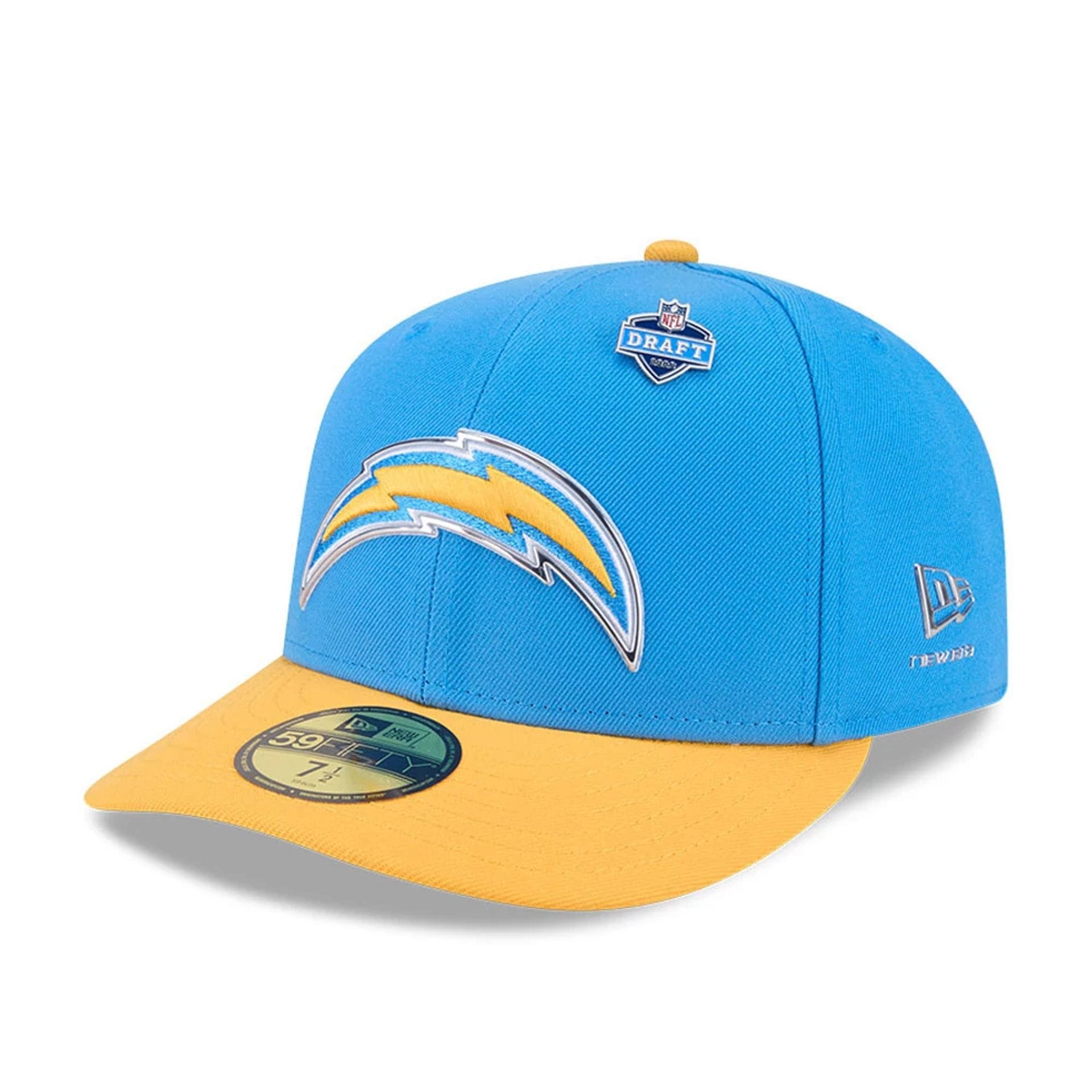 LA Chargers NFL Draft 2026 Blue 59FIFTY Fitted Cap-kentox