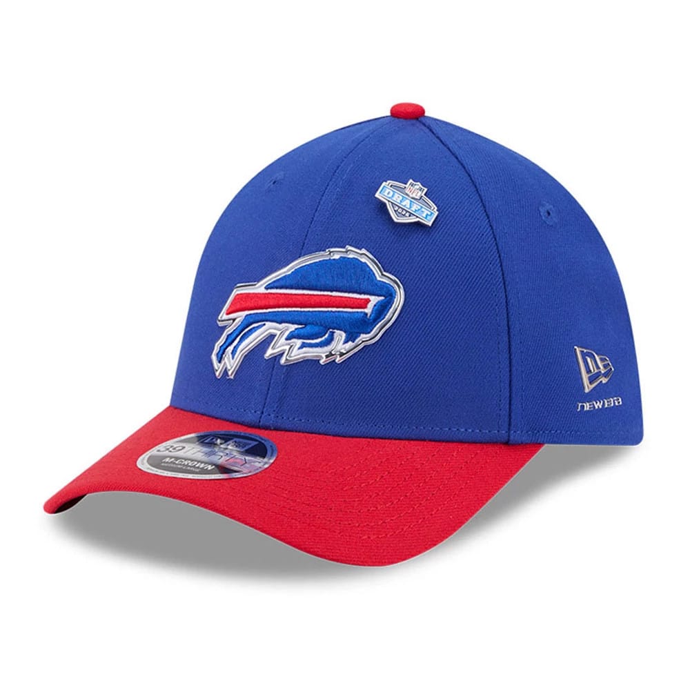 Buffalo Bills NFL Draft 2026 Blue 39THIRTY M-Crown Stretch Fit Cap-kentox