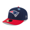 New England Patriots NFL Draft 2026 Dark Blue 59FIFTY Fitted Cap-kentox