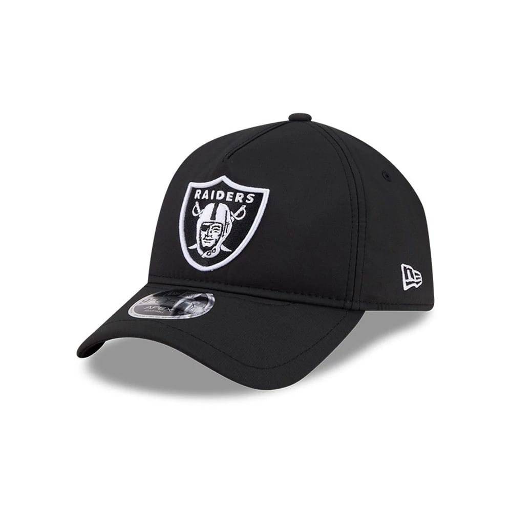Las Vegas Raiders NFL Quickstrike Black 9FORTY Apex Adjustable Cap-kentox