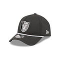 Las Vegas Raiders NFL Quickstrike Black 9FORTY Apex Adjustable Cap-kentox
