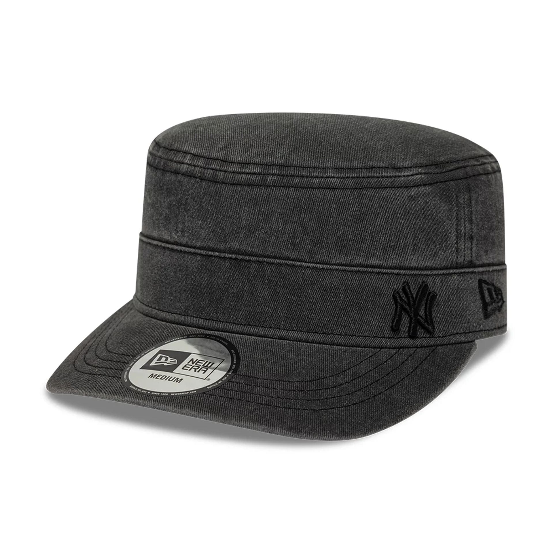 New York Yankees MLB Military Quickstrike Black Military Cap-kentox