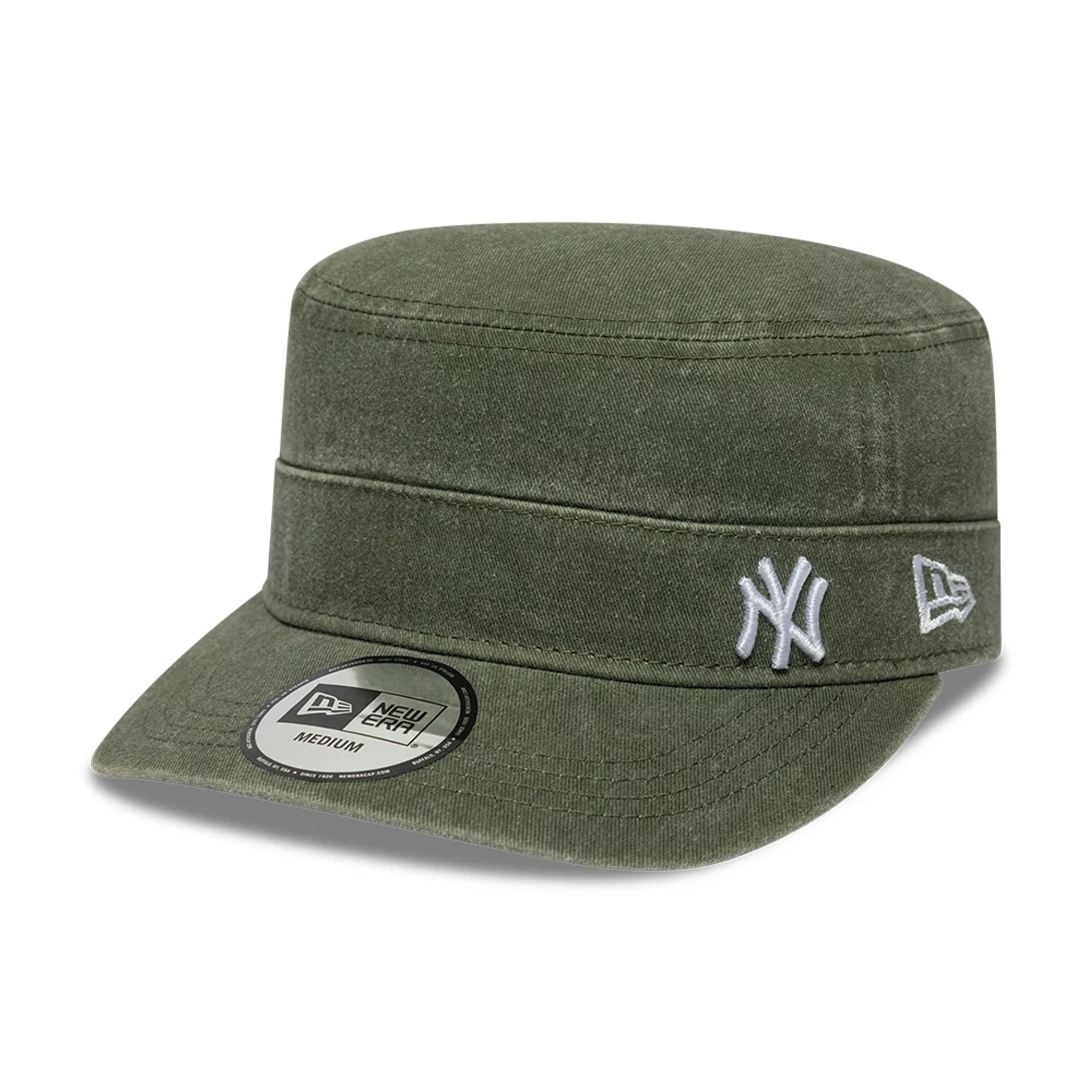 New York Yankees MLB Military Quickstrike Green Military Cap-kentox