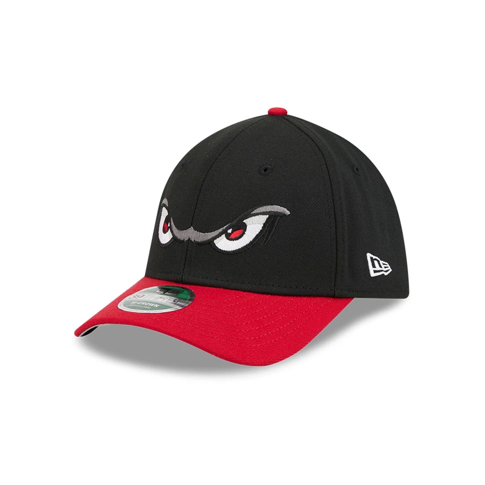 Storm MiLB On Field Black 39THIRTY M-Crown Stretch Fit Cap-kentox