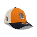 Padres MLB City Connect Orange 39THIRTY M-Crown A-Frame Stretch Fit Cap-kentox