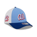 Braves MLB City Connect Blue 39THIRTY M-Crown A-Frame Stretch Fit Cap-kentox