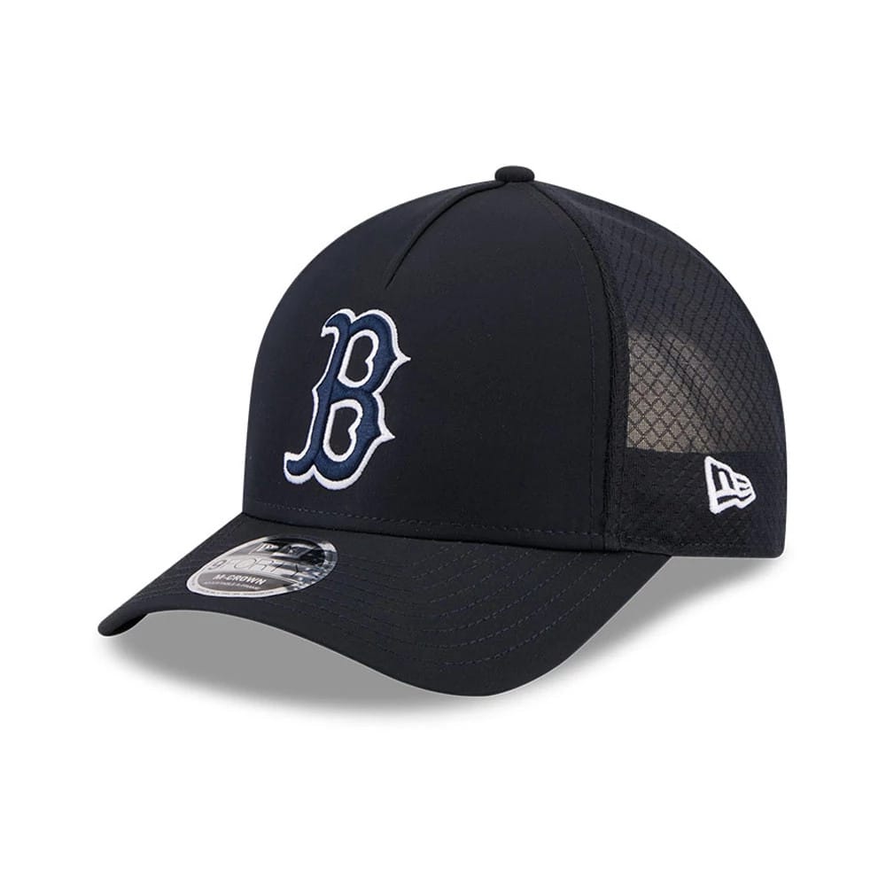 Red Sox MLB Batting Practice 2026 Navy 9FORTY M-Crown A-Frame Adjustable Cap-kentox