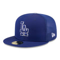 LA Dodgers MLB Batting Practice 2026 Dark Blue 59FIFTY Fitted Cap-kentox