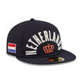 WBC Netherlands Classical Script Navy Retro Crown 59FIFTY Fitted Cap-kentox