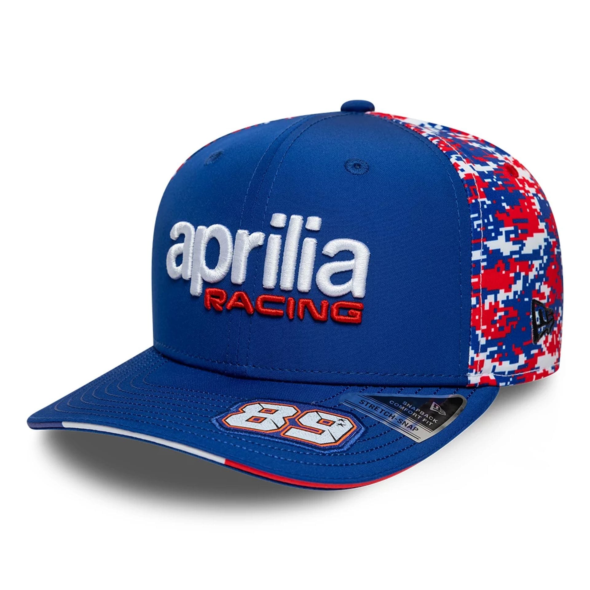 Aprilia Replica Jorge Martin Le Mans Race Special Blue 9SEVENTY Stretch Snap Adjustable Cap-kentox