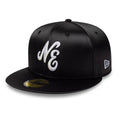 New Era Satin Black 59FIFTY Fitted Cap-kentox
