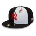 New York Yankees MLB Pinwheel Black 59FIFTY Fitted Cap-kentox