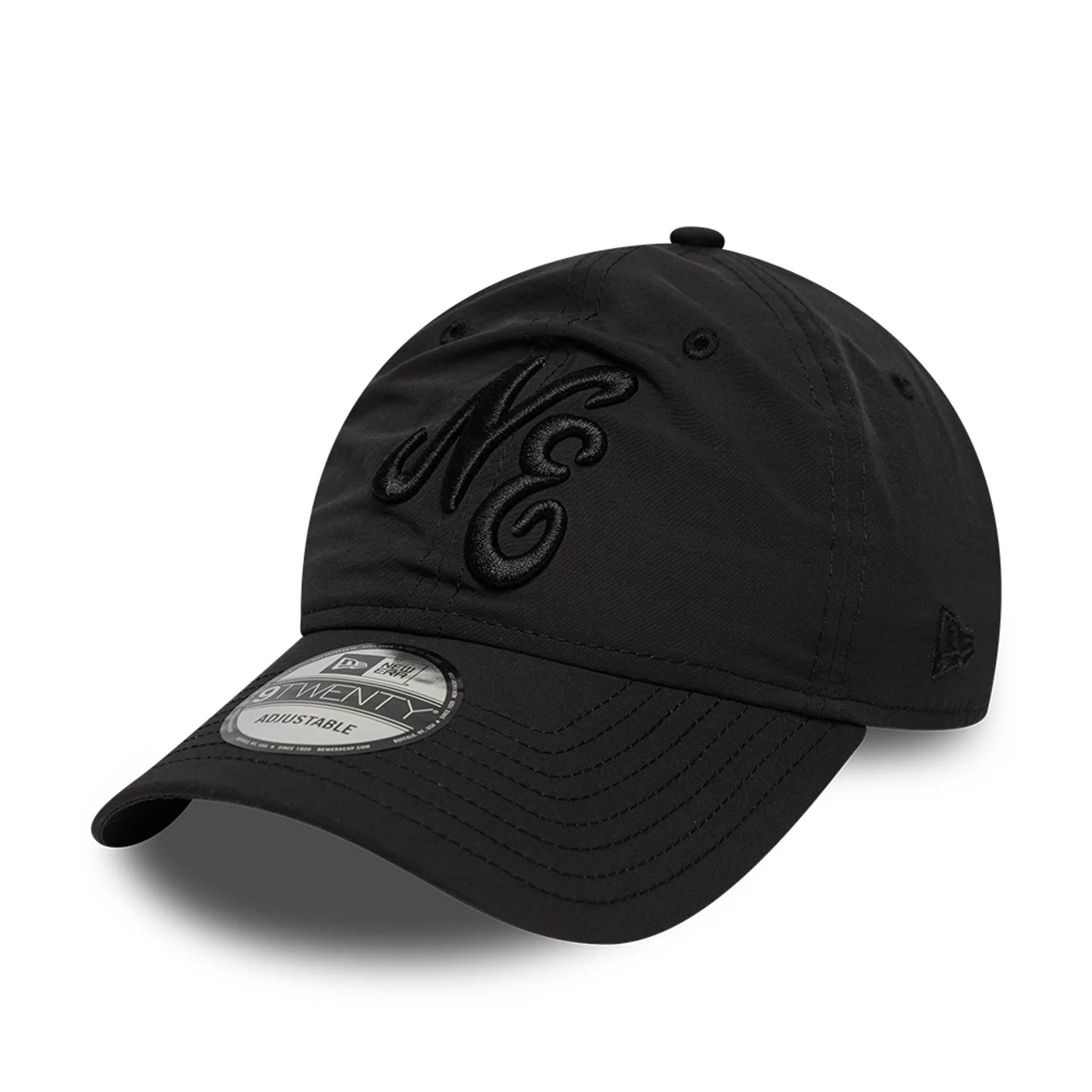 New Era Recycled Black On Black 9TWENTY Adjustable Cap-kentox