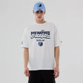 Memphis Grizzlies NBA Berlin Game 2026 White Oversized T-Shirt-kentox