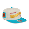 New York Knicks NBA Conference Script White 19TWENTY Adjustable Cap-kentox