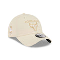 Chicago Bulls NBA Team Logo Beige Casual Classic Adjustable Cap-kentox