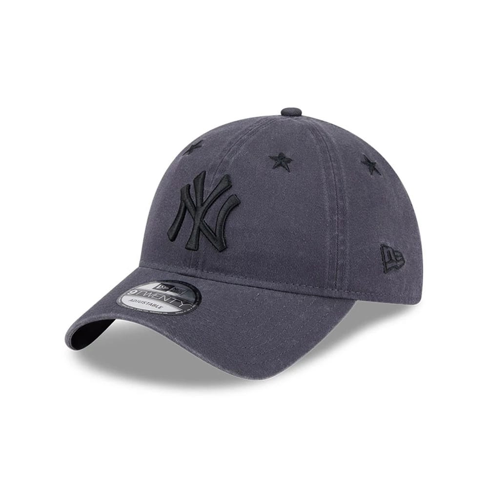 New York Yankees MLB Starry Eyelet Black 9TWENTY Adjustable Cap-kentox