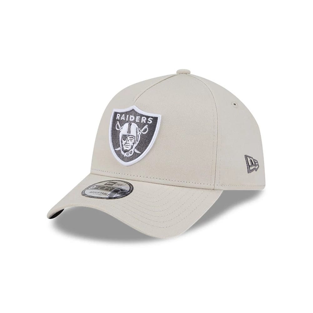 Las Vegas Raiders NFL Concrete Stone 9FORTY A-Frame Adjustable Cap-kentox