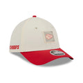 Kansas City Chiefs NFL Training 2026 White 39THIRTY M-Crown Stretch Fit Cap-kentox