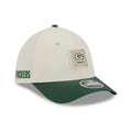 Green Bay Packers NFL Training 2026 White 39THIRTY M-Crown Stretch Fit Cap-kentox