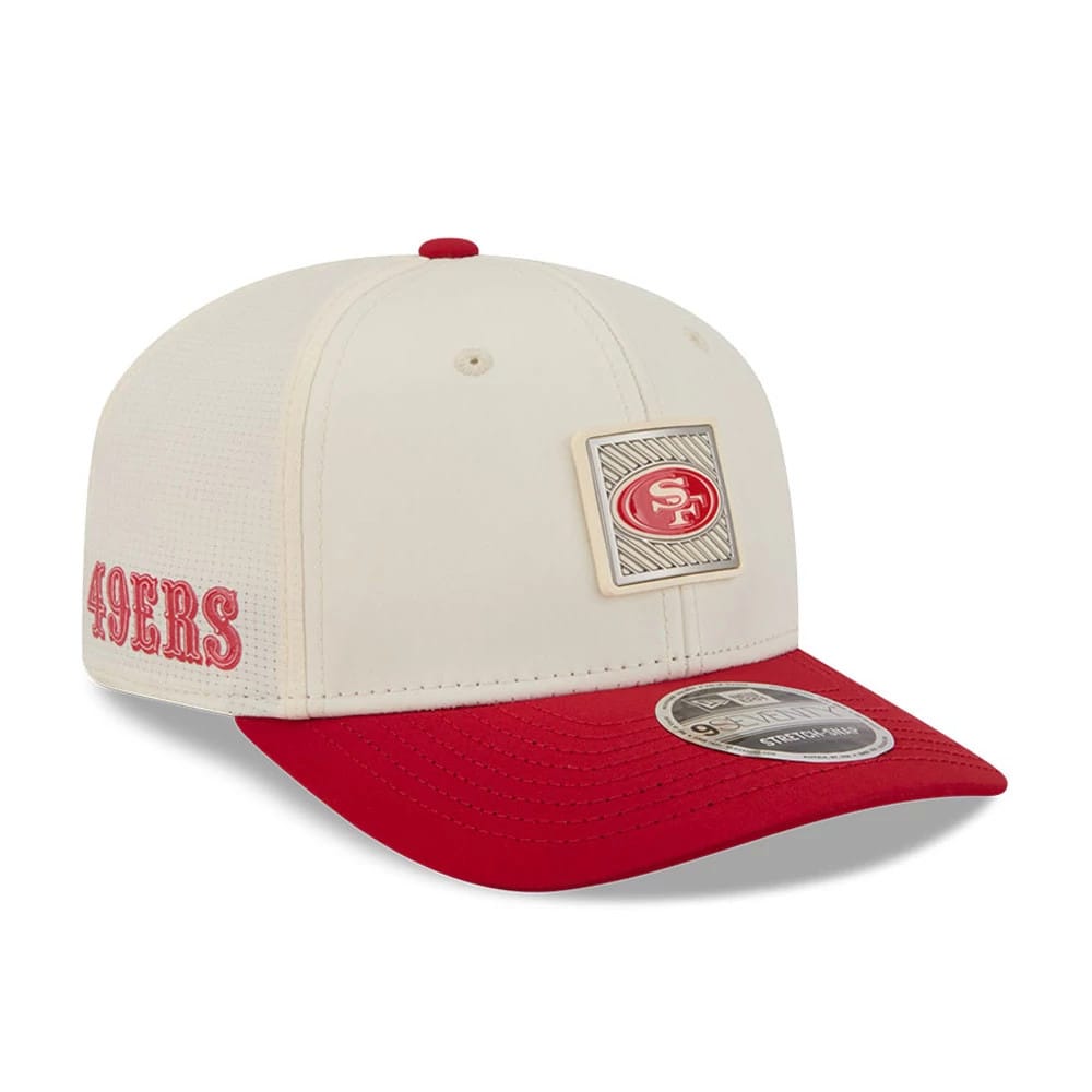 49ers NFL Training 2026 White 9SEVENTY Stretch Snap Adjustable Cap-kentox