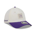 Minnesota Vikings NFL Training 2026 White 39THIRTY M-Crown Stretch Fit Cap-kentox