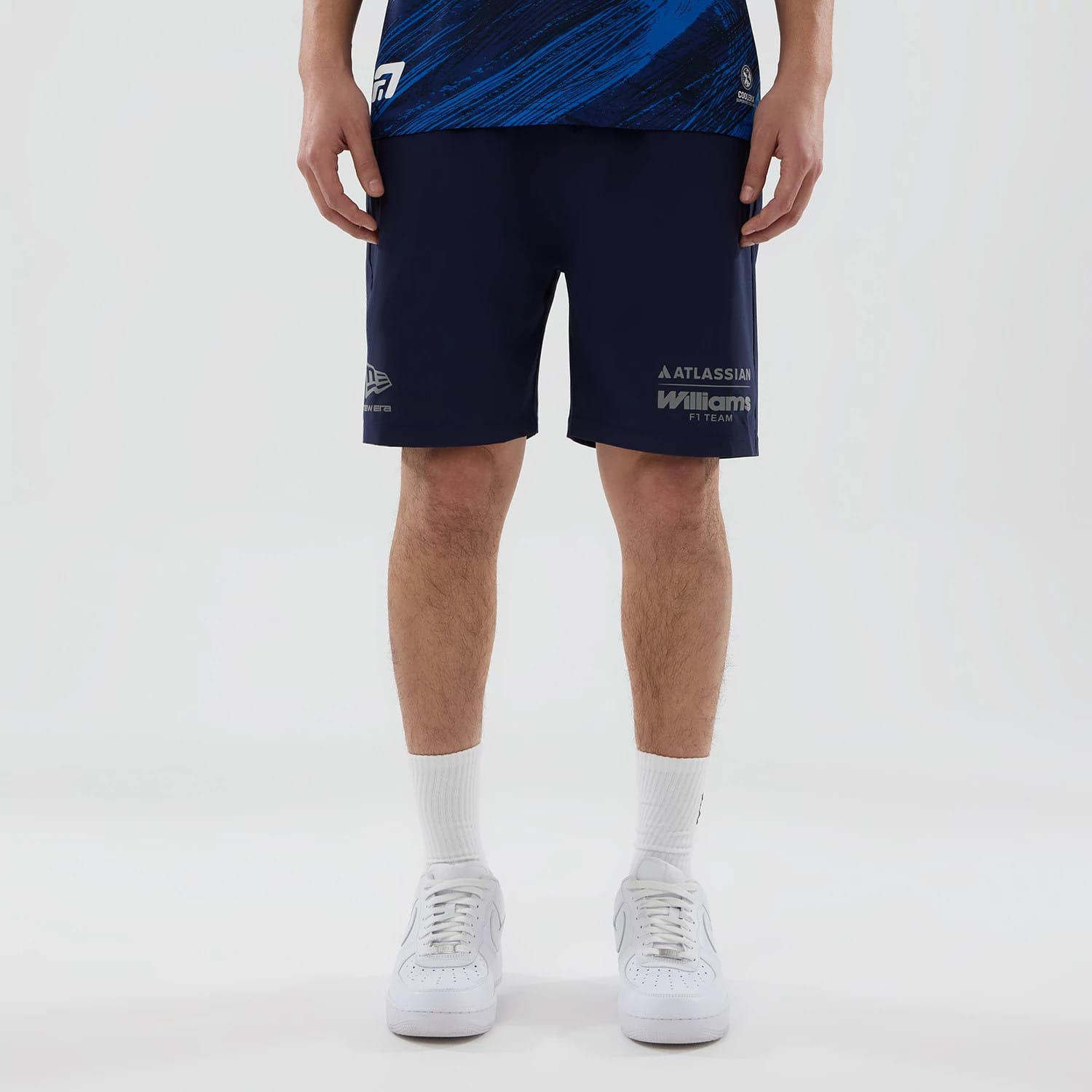 Williams Navy Training Shorts-kentox