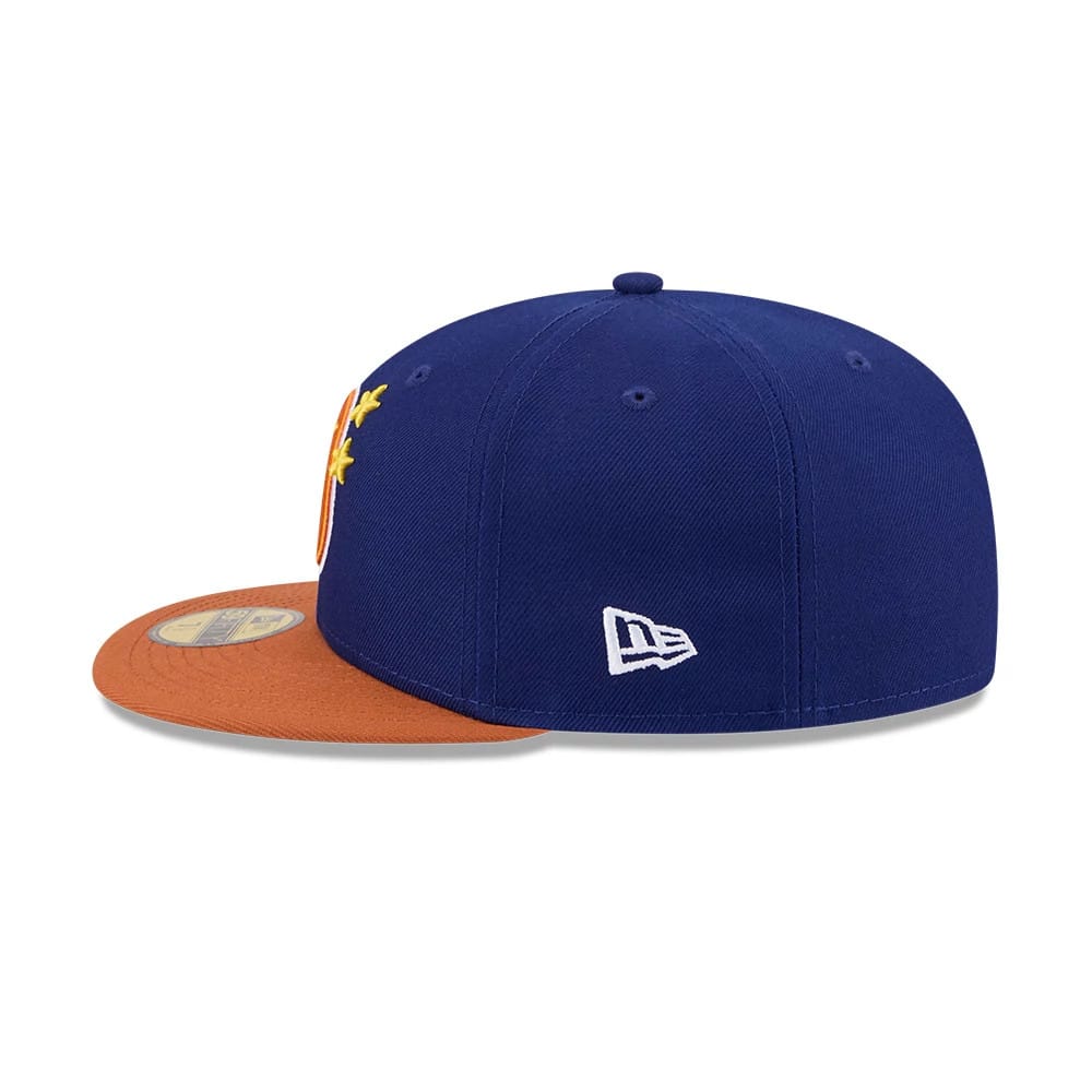 Durham Bulls MiLB Theme Night Navy 59FIFTY Fitted Cap-kentox