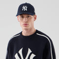 New York Yankees MLB Knit Navy Knitted Sweater-kentox