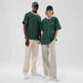 New Era Dark Green Baseball Jersey-kentox