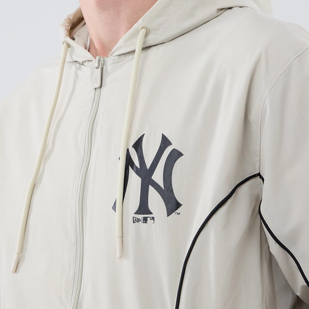 New York Yankees MLB Piping Cream Jacket-kentox