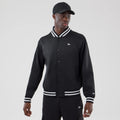 New Era Black Jersey Bomber Jacket-kentox