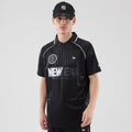 New Era Black Football Jersey T-Shirt-kentox