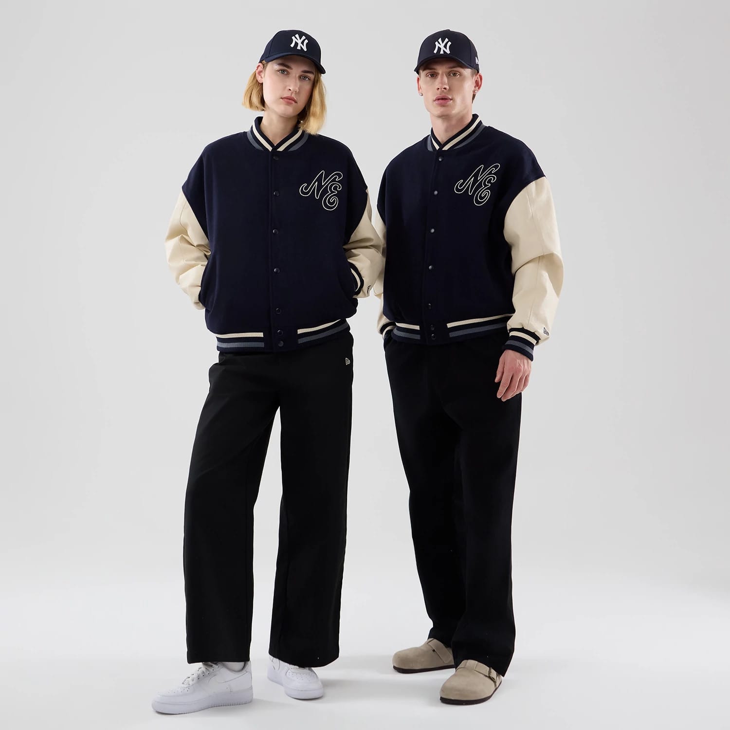 New Era Oversized Navy Varsity Jacket-kentox