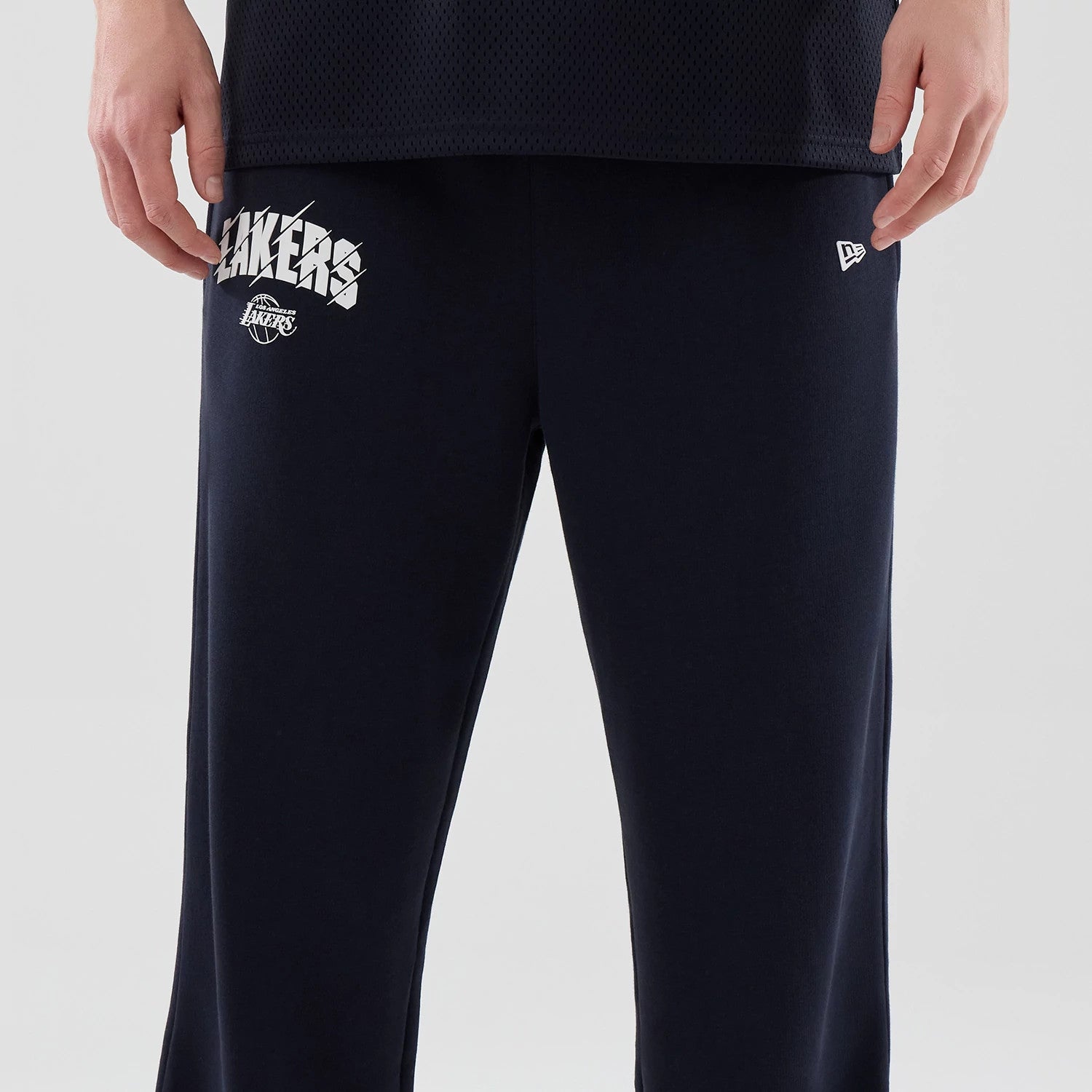 LA Lakers NBA Core Plus Navy Straight Leg Joggers-kentox