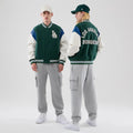 LA Dodgers MLB Varsity Dark Green Jacket-kentox