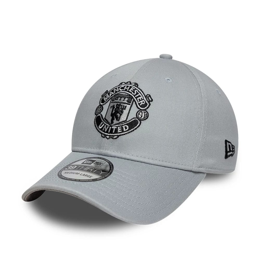 Manchester United FC Grey 39THIRTY Stretch Fit Cap-kentox