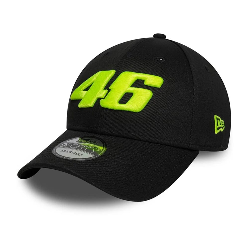 VR46 Logo Black 9FORTY Adjustable Cap-kentox
