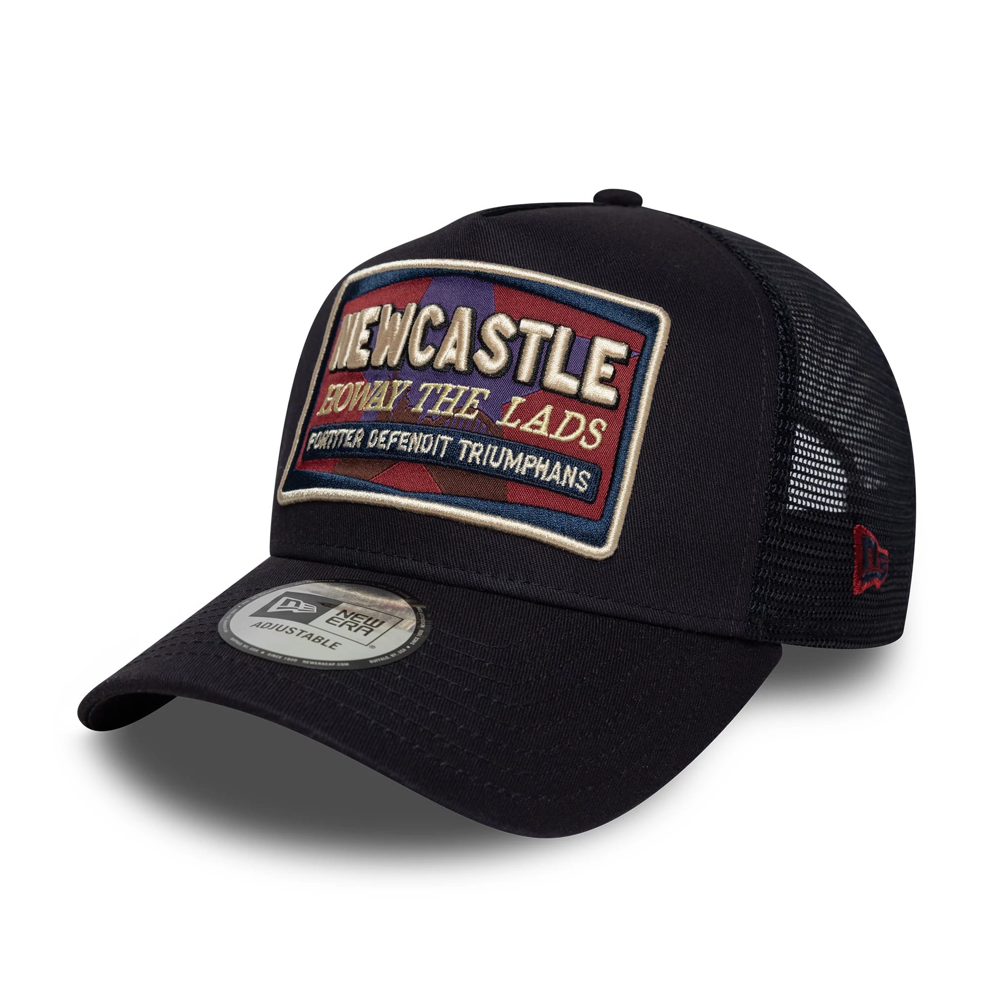 Newcastle United FC Navy 9FORTY E-Frame Trucker Adjustable Cap-kentox