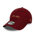 AC Milan Houndstooth Red 9FORTY Adjustable Cap-kentox