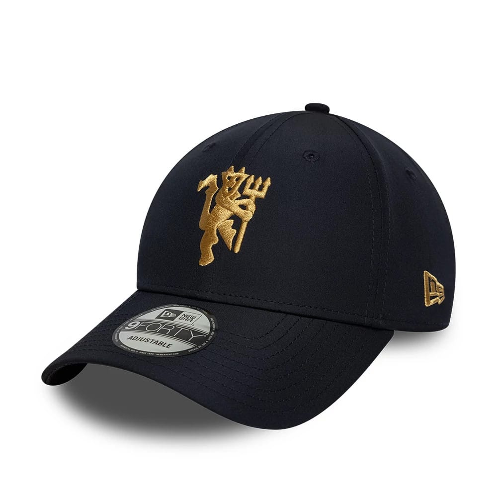 Manchester United FC Gold Navy 9FORTY Adjustable Cap-kentox