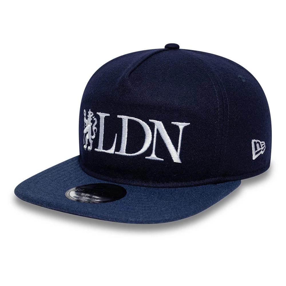 Chelsea FC London Wool Navy 19TWENTY Adjustable Cap-kentox