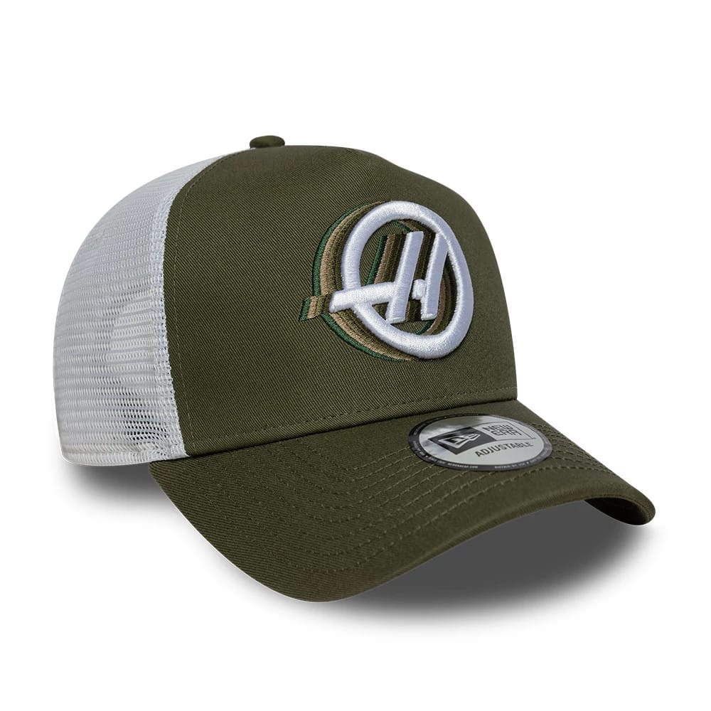 TGR Haas F1 Team Green 9FORTY A-Frame Trucker Adjustable Cap-kentox